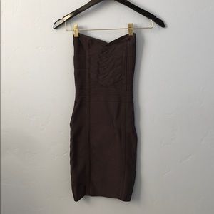 Bodycon purple dress
